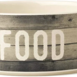 Petrageous Farm Dog Food Bowl, 6 Inch