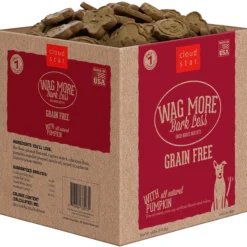 Wag More Bark Less Baked Pumpkin Biscuits, 19lb