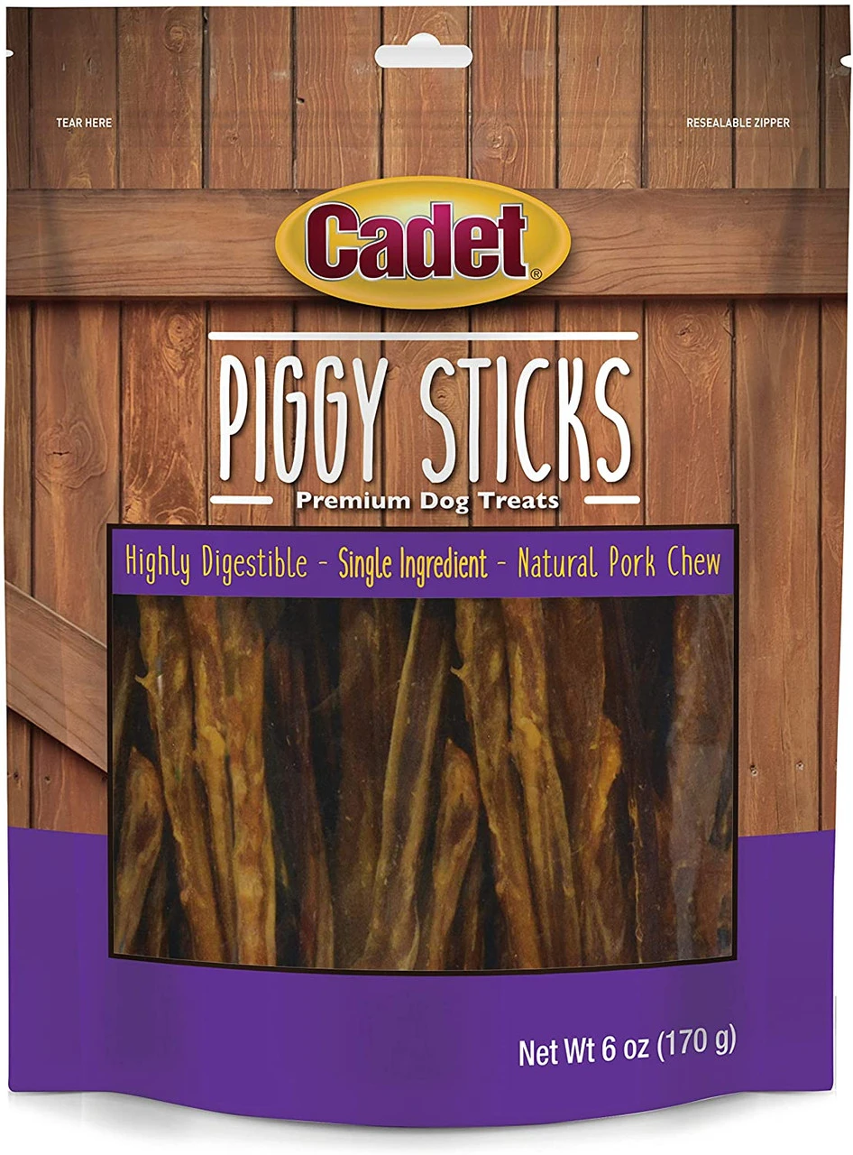 Cadet Butcher Piggy Stick Treat, 6oz 3 Cadet Butcher Piggy Stick Treat, 6oz