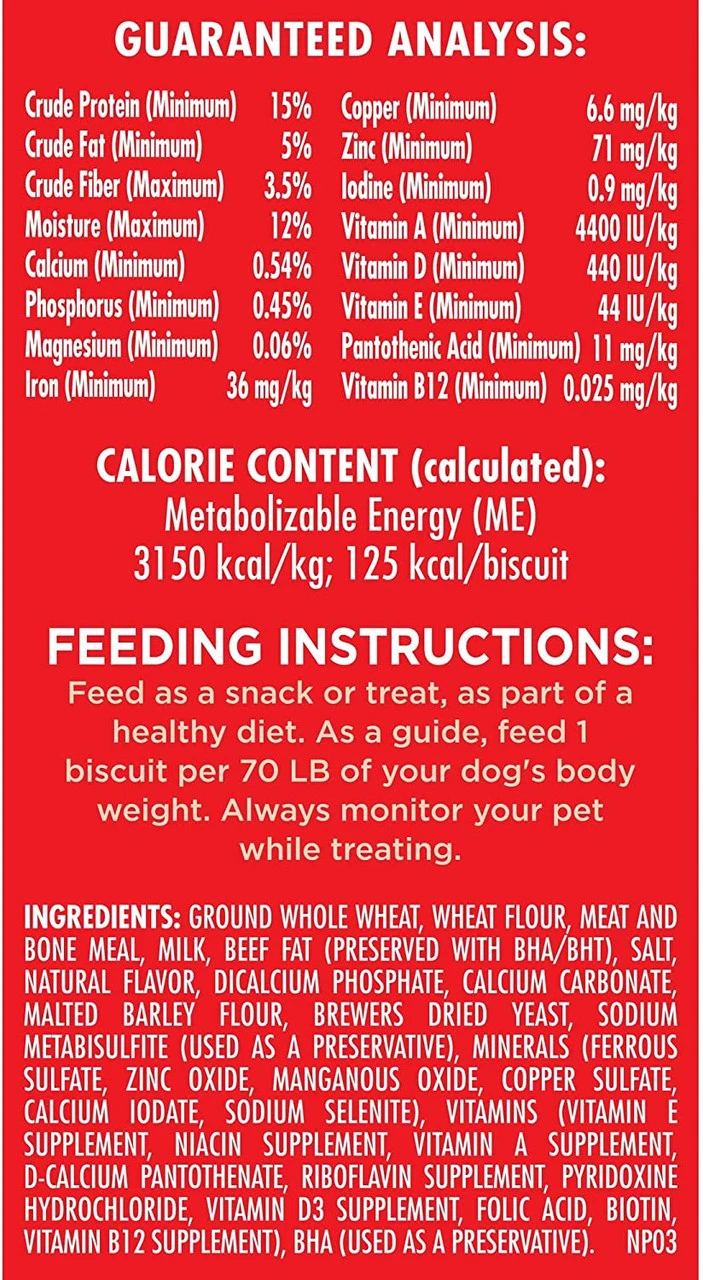 Milk Bone Original Biscuits, Large, 10lb 5 Milk Bone Original Biscuits, Large, 10lb - Image 3