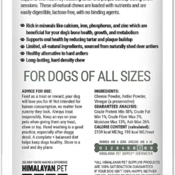 Himalayan Pet Supply Medium Antler Bone -Garden Supplies Sales 2024 81yr1Zag7xL. AC SL1500 53796.1650651821