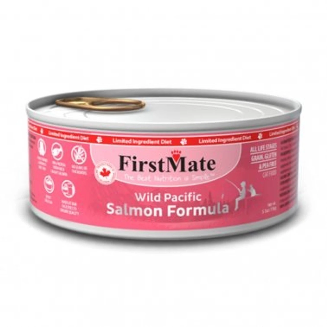 First Mate Limited Ingredient Salmon Cat Food 4 First Mate Limited Ingredient Salmon Cat Food - Image 2