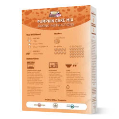 Puppy Cake Mix - Pumpkin (wheat-free) -Garden Supplies Sales 2024 886094 3D Renders for New Cake Boxes Pumpkin Back 3 020421 56167.1636856899