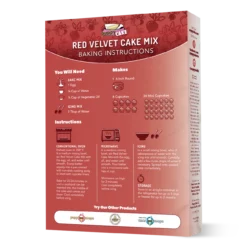 Puppy Cake Mix - Red Velvet (wheat-free) 6 Puppy Cake Mix - Red Velvet (wheat-free) -Garden Supplies Sales 2024 886094 3D Renders for New Cake Boxes RedVelvet Back 3 020921 60513.1636857530