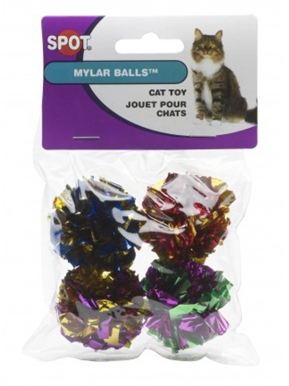Ethical Pet Mylar Balls, 4-Pack 3 Ethical Pet Mylar Balls, 4-Pack