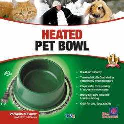 Farm Innovators Heated Bowl Green -Garden Supplies Sales 2024 914O88KhBTL. AC SL1500 62107.1615147683