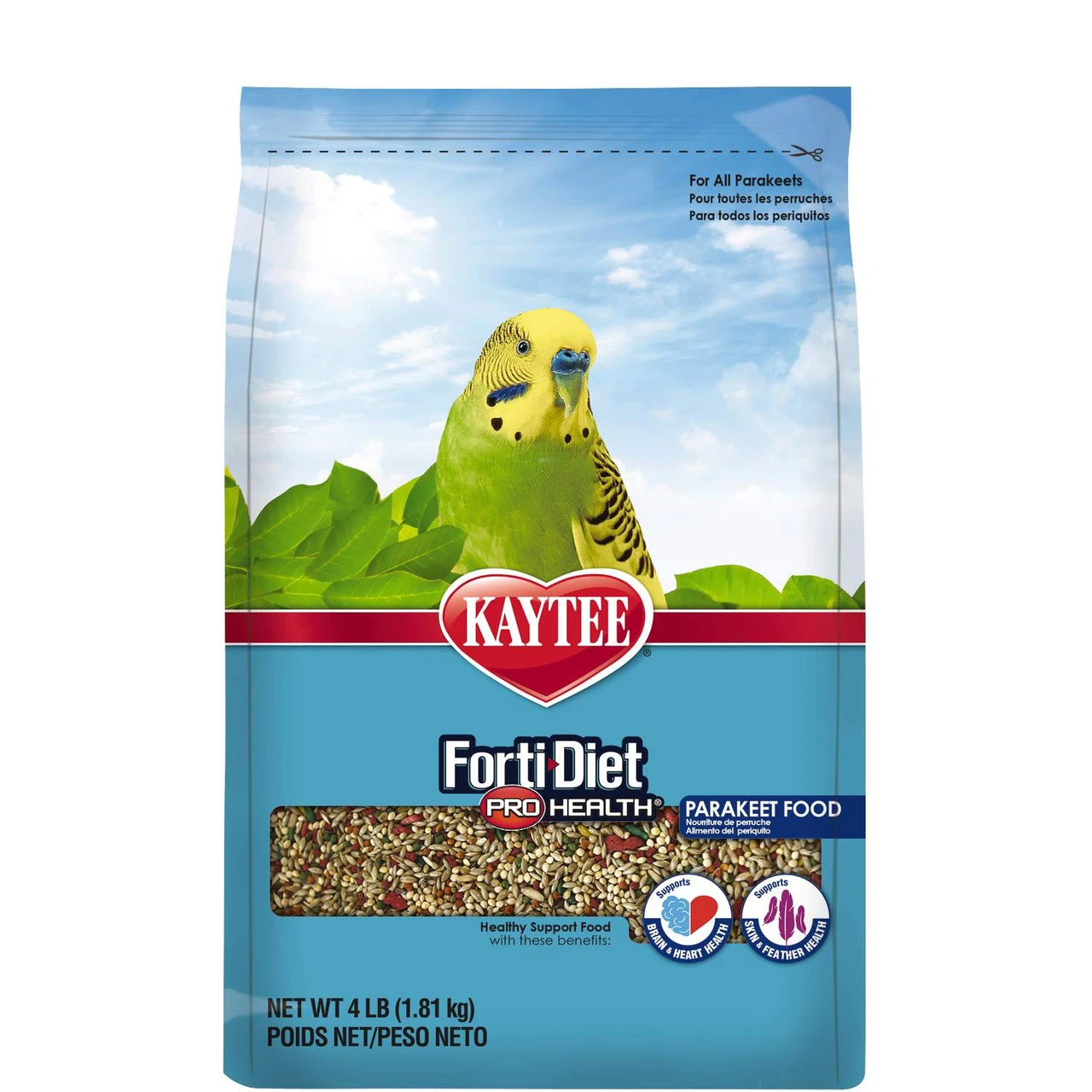 Kaytee Forti-Diet Pro Health Parakeet Food 4 Kaytee Forti-Diet Pro Health Parakeet Food - Image 2