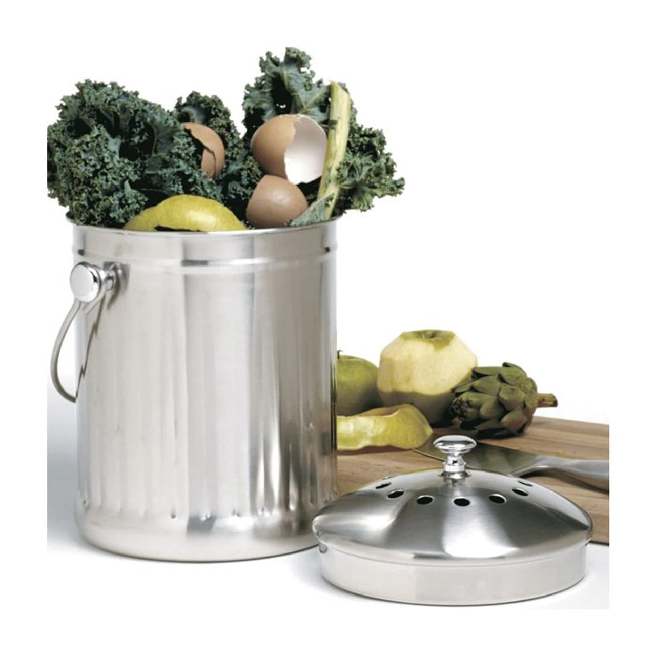 Norpro Stainless Steel Compost Keeper 5 Norpro Stainless Steel Compost Keeper - Image 3