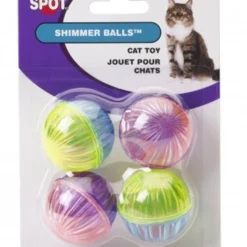 Ethical Pet Shimmer Balls, 4-Pack