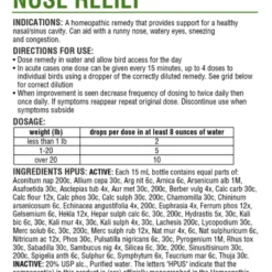 HomeoPet Avian Nose Relief, 15ml 5 HomeoPet Avian Nose Relief, 15ml -Garden Supplies Sales 2024 Avian Nose Relief back 1 510x690 99774.1656374060