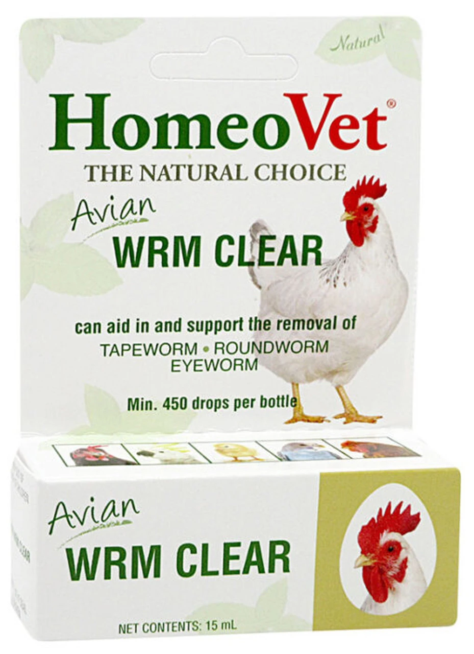 HomeoPet Avian Worm Clear, 15ml 3 HomeoPet Avian Worm Clear, 15ml