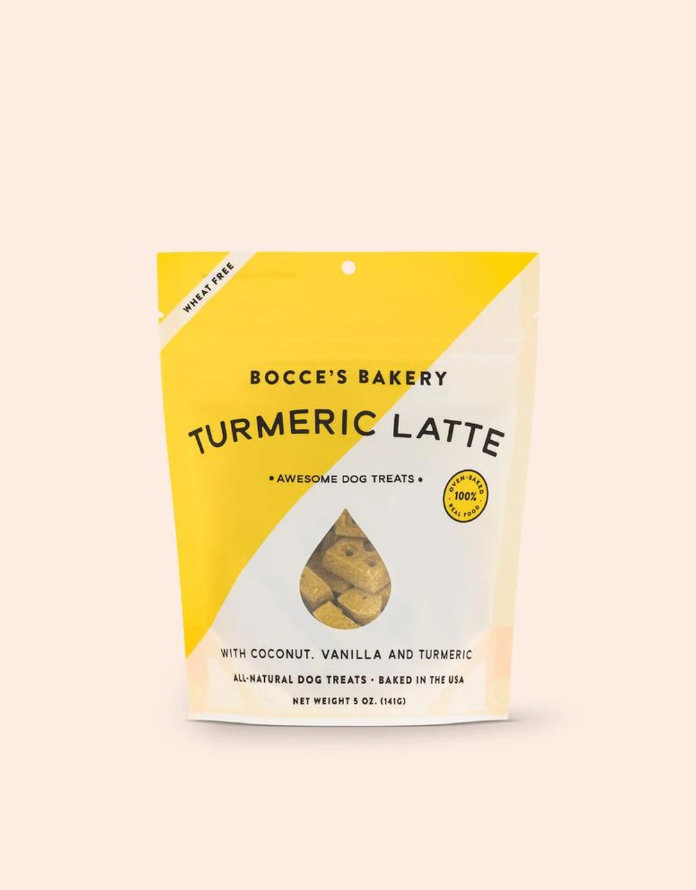 Bocce's Bakery Turmeric Latte Biscuits, 5z 3 Bocce's Bakery Turmeric Latte Biscuits, 5z