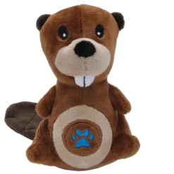 Li'l Pals Paw Plush Beaver Dog Toy, 5"