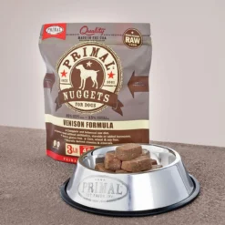 Primal Dog Raw Frozen Nuggets Venison, 3lb
