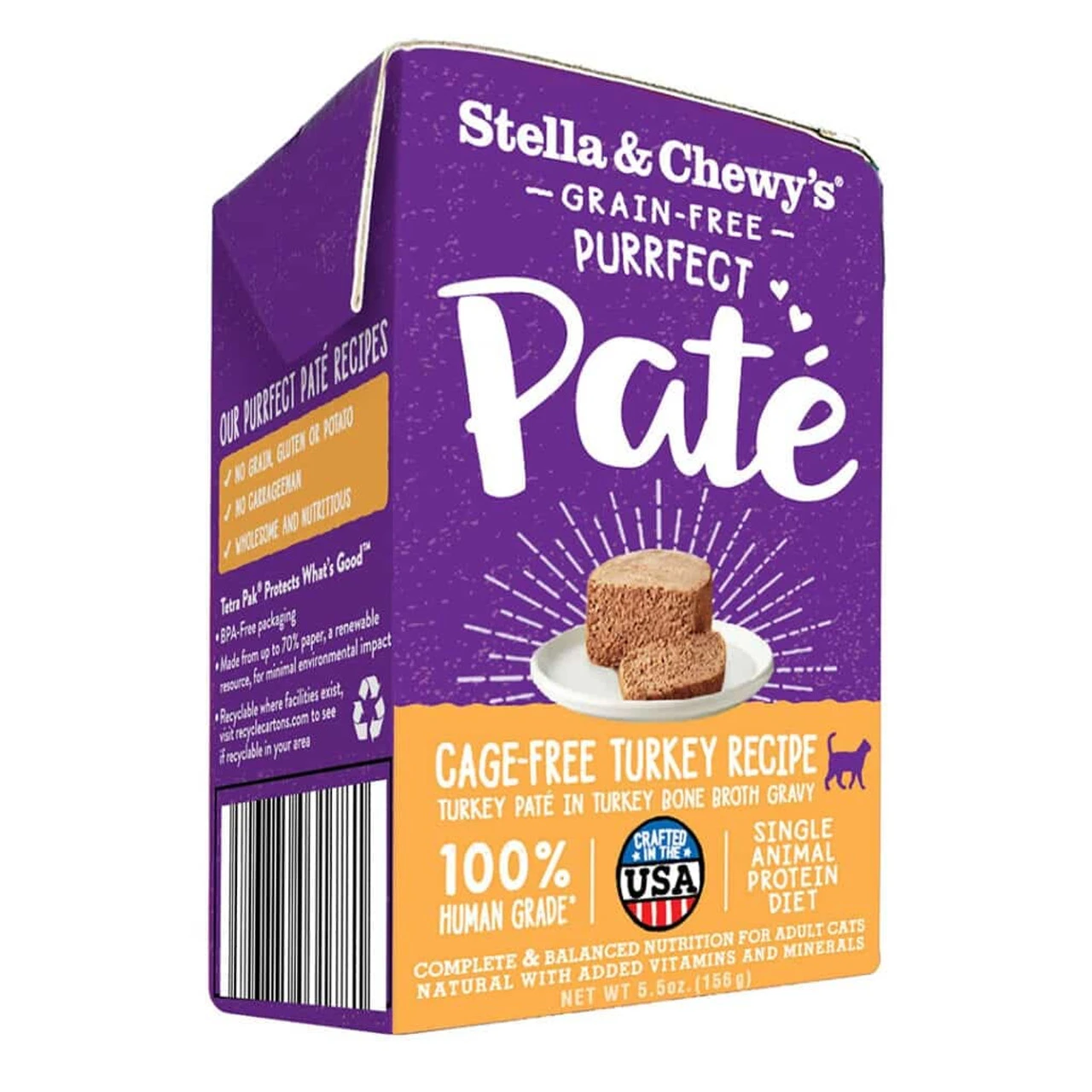 Stella And Chewy's Purrfect Pate Turkey, 5.5oz 3 Stella And Chewy's Purrfect Pate Turkey, 5.5oz