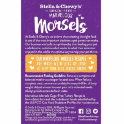Stella And Chewy's Marvelous Morsels Turkey, 5.5oz -Garden Supplies Sales 2024 CatWet MarvelousMorsels Turkey Back 1080x0 c default 42174.1613864257