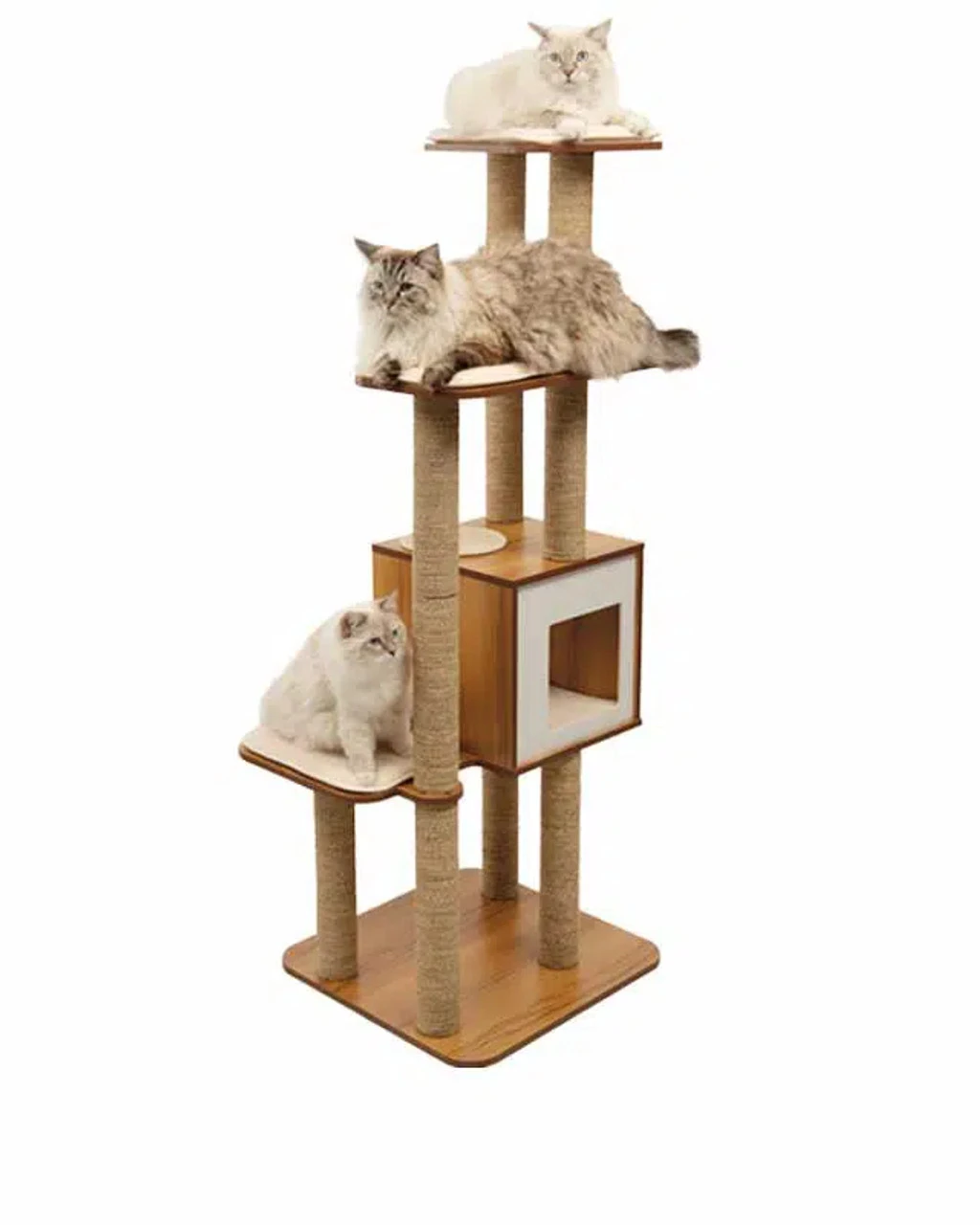 Catit Vesper Walnut High Base XL 3 Catit Vesper Walnut High Base XL