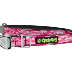 Cycle Dog Pink Camo Dog Collar
