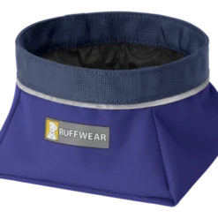 Ruffwear Quencher Packable Dog Bowl, Huckleberry Blue