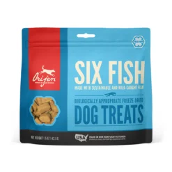 Orijen Dog Freeze Dried Treats Six Fish, 3.25oz