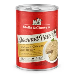 Stella And Chewy's Gourmet Pâté For Dogs With Chicken & Chicken Liver, 12.5oz