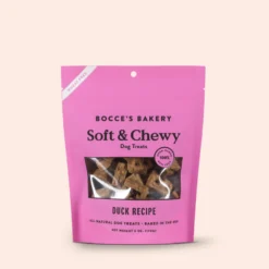 Bocce's Bakery Soft & Chewy Duck Treats, 6z