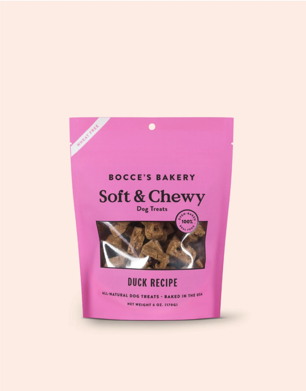 Bocce's Bakery Soft & Chewy Duck Treats, 6z 3 Bocce's Bakery Soft & Chewy Duck Treats, 6z