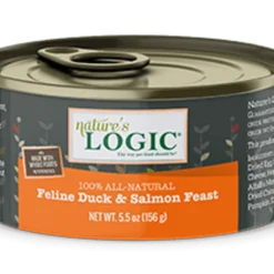 Nature's Logic Feline Duck & Salmon Feast, 5.5oz