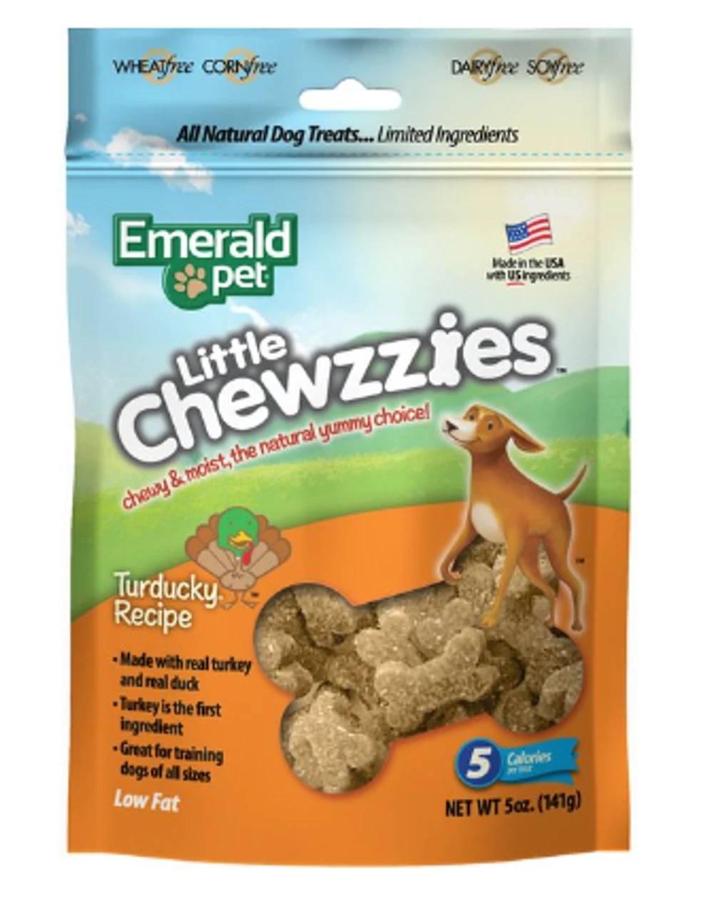 Emerald Pet Lil Chewzzies Turducky, 5z 3 Emerald Pet Lil Chewzzies Turducky, 5z