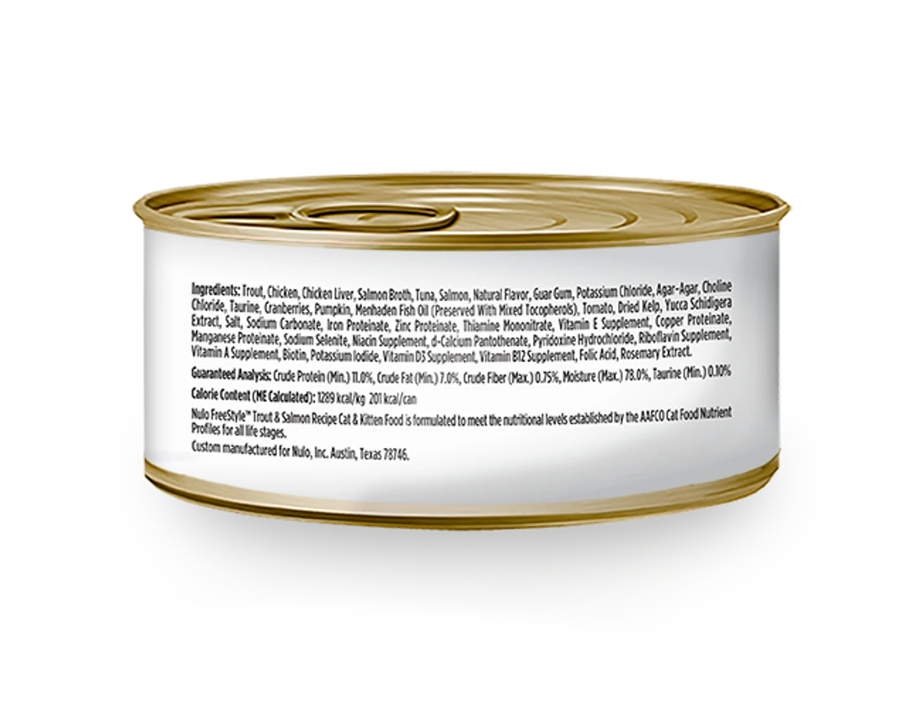 Nulo Freestyle Trout & Salmon Recipe, 5.5oz 4 Nulo Freestyle Trout & Salmon Recipe, 5.5oz - Image 2