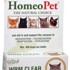 HomeoPet Feline Worm Clear, 15ml