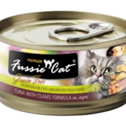 Fussie Cat Tuna & Clams, 2.8oz