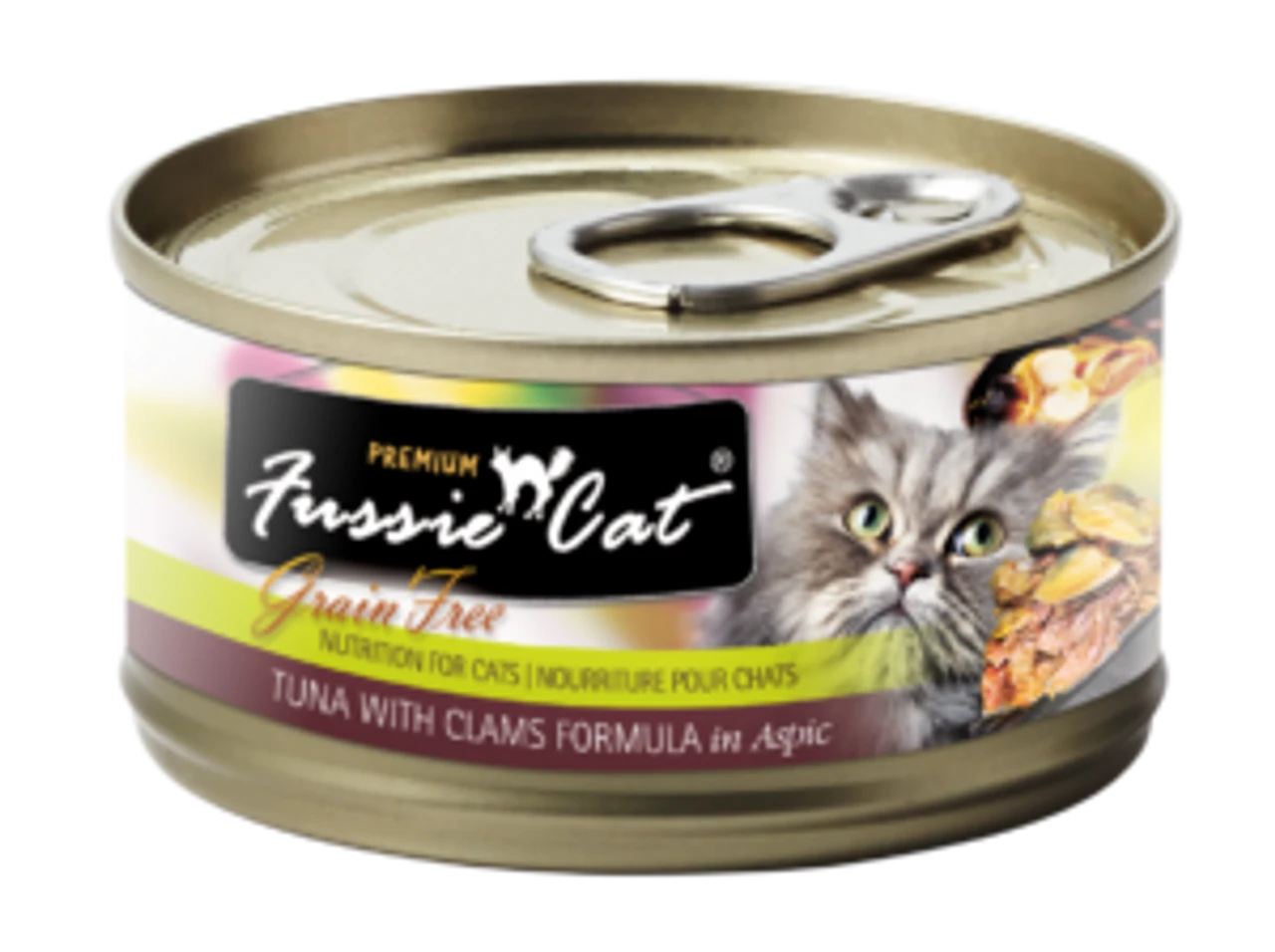 Fussie Cat Tuna & Clams, 2.8oz 3 Fussie Cat Tuna & Clams, 2.8oz