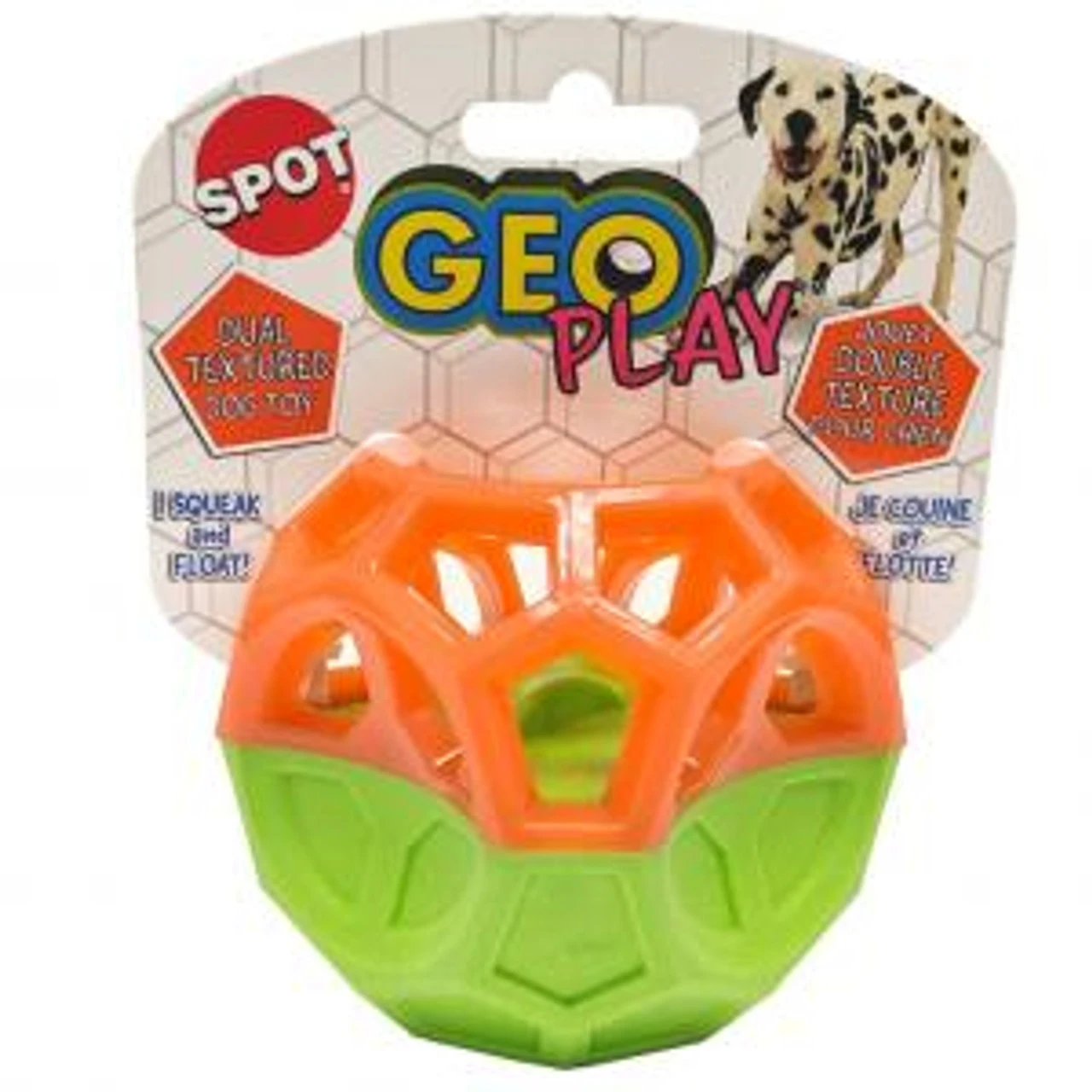 Ethical Pet Geo Play Dual Texture Cube 3 Ethical Pet Geo Play Dual Texture Cube