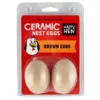 Happy Hen Ceramic Nest Eggs, Brown, 2PK 2 Happy Hen Ceramic Nest Eggs, Brown, 2PK -Garden Supplies Sales 2024 HHCERAMICEGGSBROWN885x885 1296x 48444.1620760482