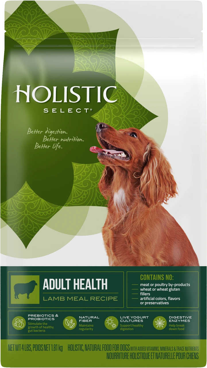 Holistic Select Adult Lamb & Rice, 30lb 3 Holistic Select Adult Lamb & Rice, 30lb