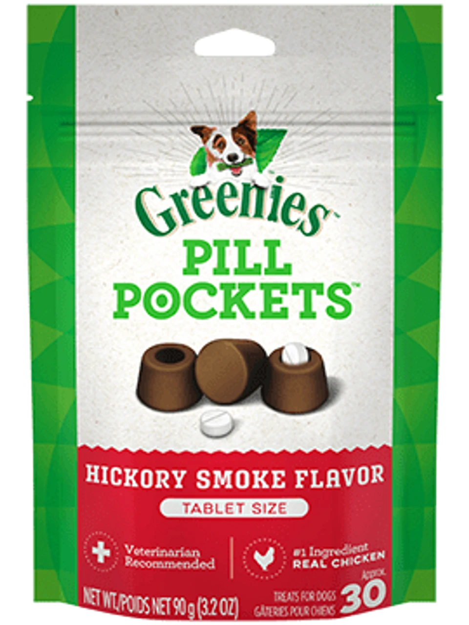 Greenies Pill Pocket Tablets, 3.5oz 4 Greenies Pill Pocket Tablets, 3.5oz - Image 2