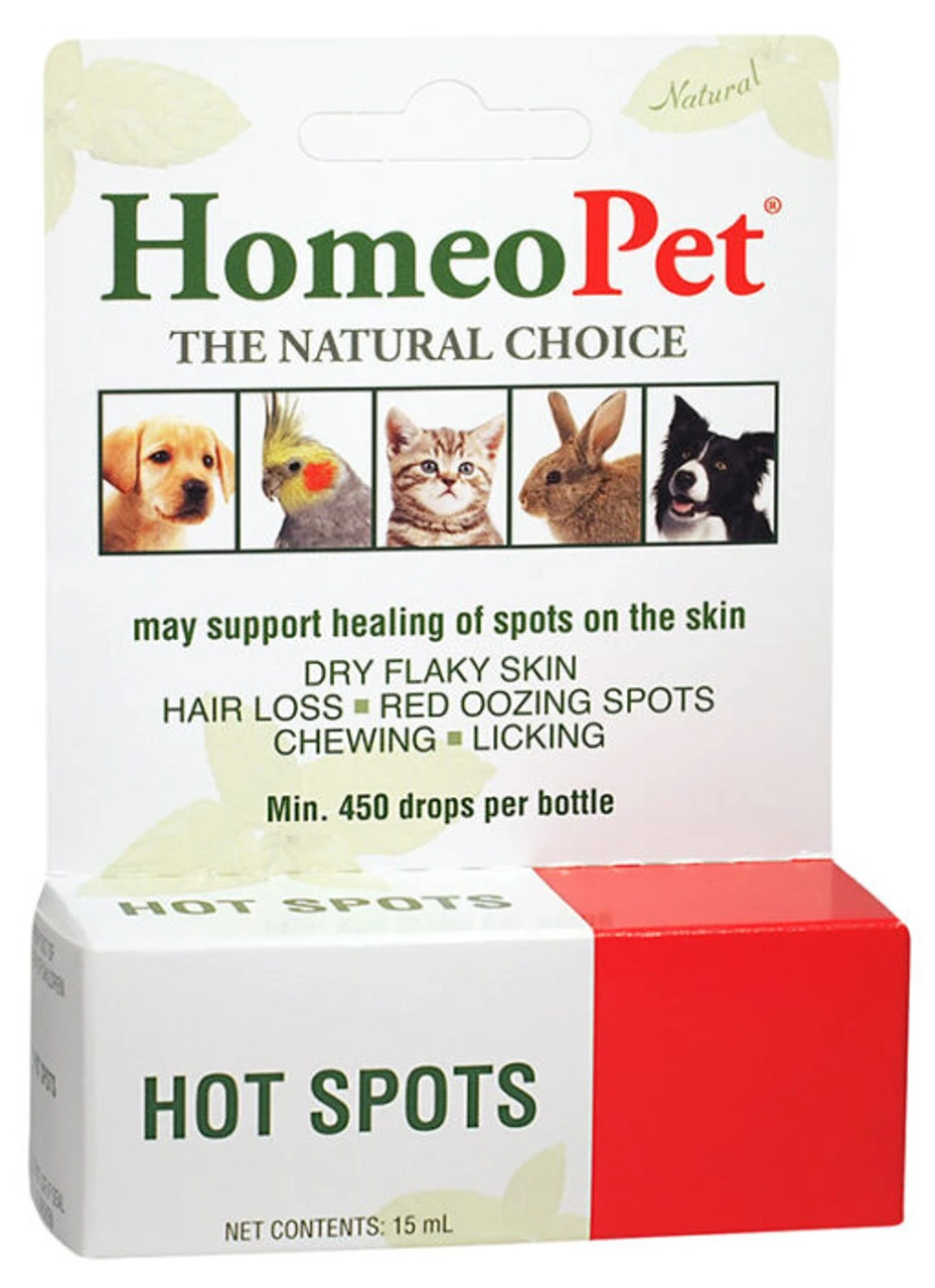 HomeoPet Hot Spots, 15ml 3 HomeoPet Hot Spots, 15ml