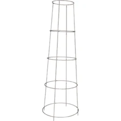 Panacea Galvanized Heavy-Duty Wire Inverted Tomato Cage, 48"