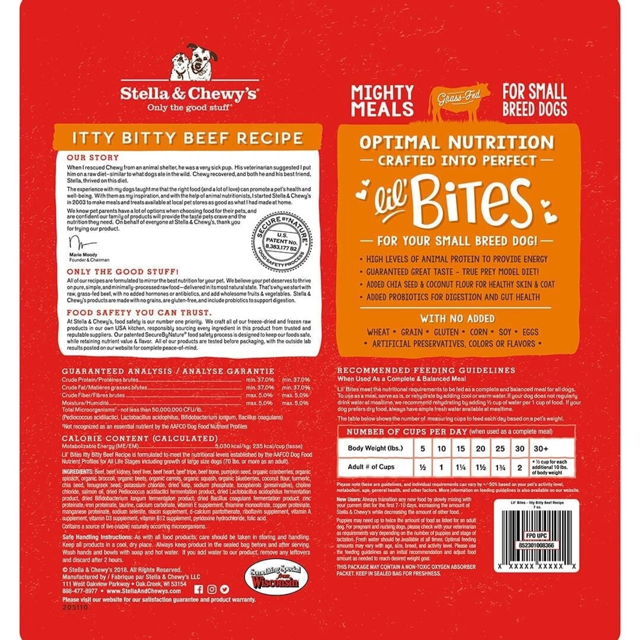 Stella And Chewy's Freeze-Dried Lil Bites Beef, 7oz 4 Stella And Chewy's Freeze-Dried Lil Bites Beef, 7oz - Image 2
