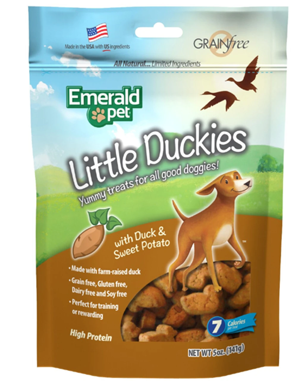 Emerald Pet GF Lil Duck & Sweet Potato, 5z 3 Emerald Pet GF Lil Duck & Sweet Potato, 5z