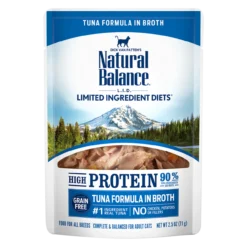 Natural Balance L.I.D. Hi Protein Tuna Pouch, 2.5oz