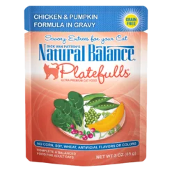 Natural Balance Platefulls Chicken & Pumpkin, 3oz