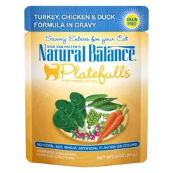 Natural Balance Platefuls Turkey, Chicken & Duck, 3oz