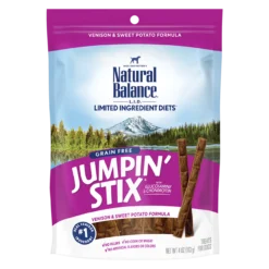 Natural Balance Jumpin' Stix Venison, 4oz