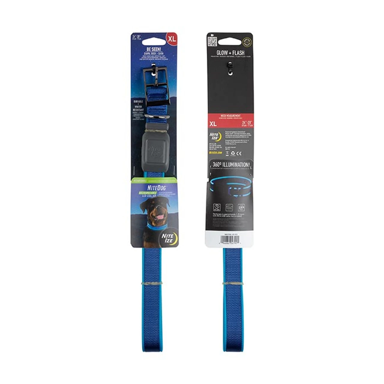 Nite Ize, NiteDog Rechargeable LED Collar, Blue 6 Nite Ize, NiteDog Rechargeable LED Collar, Blue - Image 4