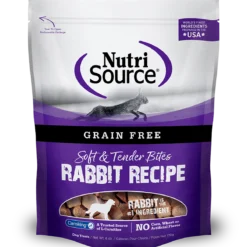 NutriSource Grain Free Rabbit Bites, 6oz
