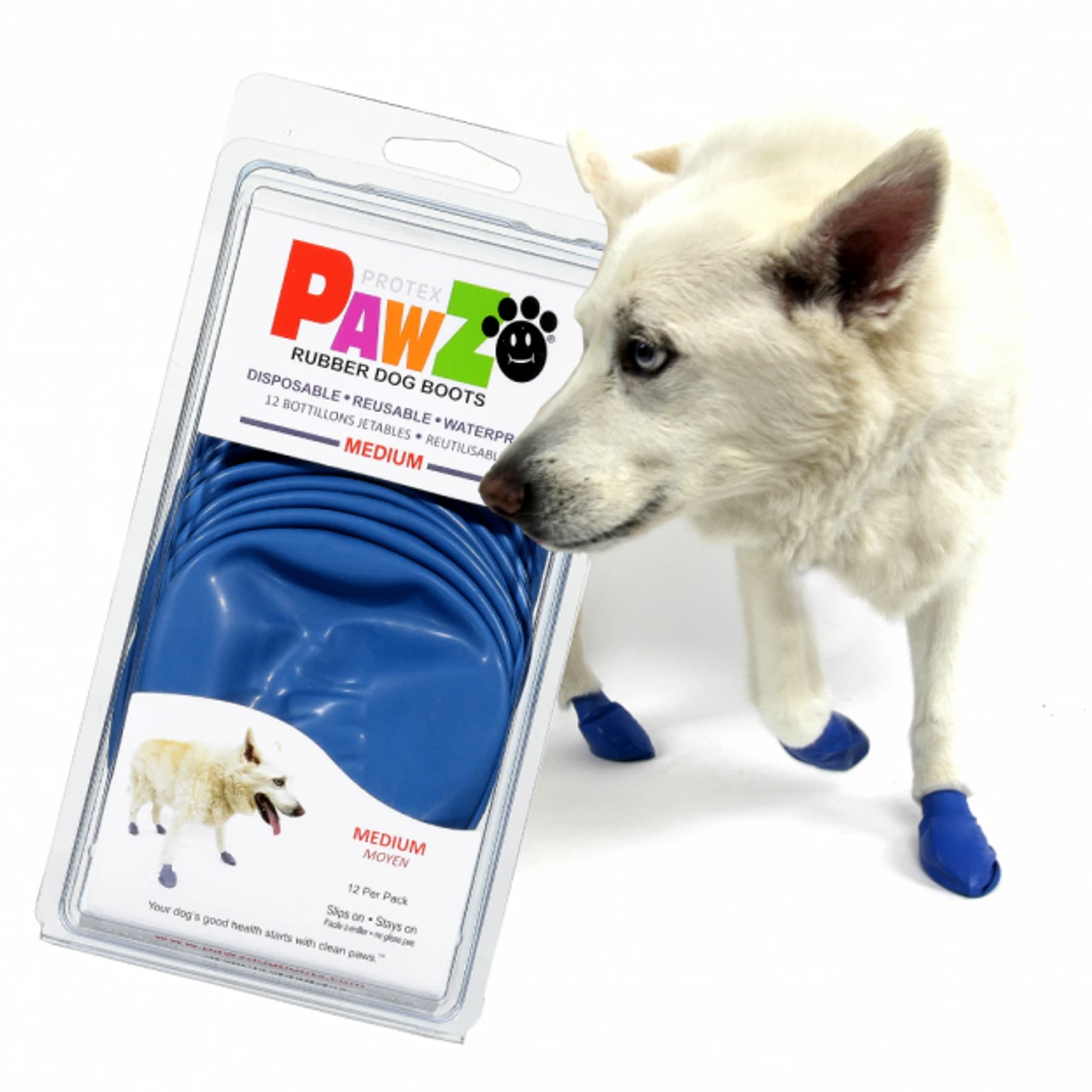 Pawz Rubber Dog Booties 7 Pawz Rubber Dog Booties - Image 5