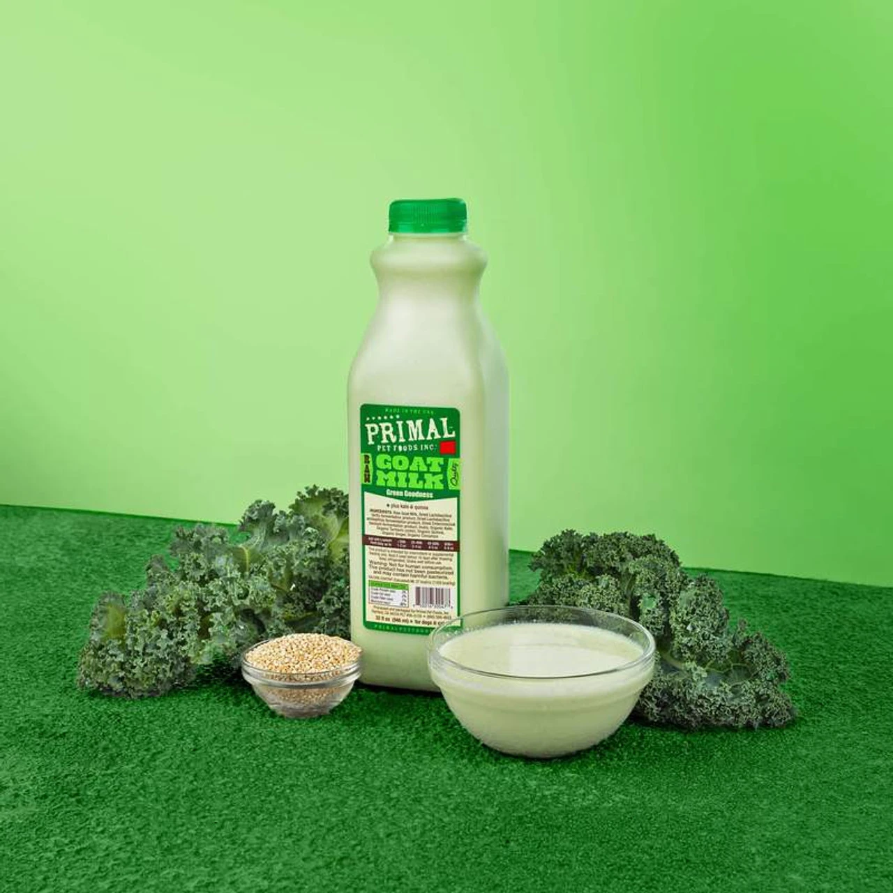 Primal Goat's Milk Green Goddess, 1qt 4 Primal Goat's Milk Green Goddess, 1qt - Image 2