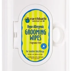 Earthbath Hypo-Allergenic Grooming Wipes, 100ct